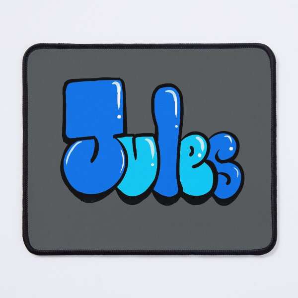 Item preview, Jules Name Personalized Custom Art Graffiti style Bubble Letters designed and sold by Artonmytee.