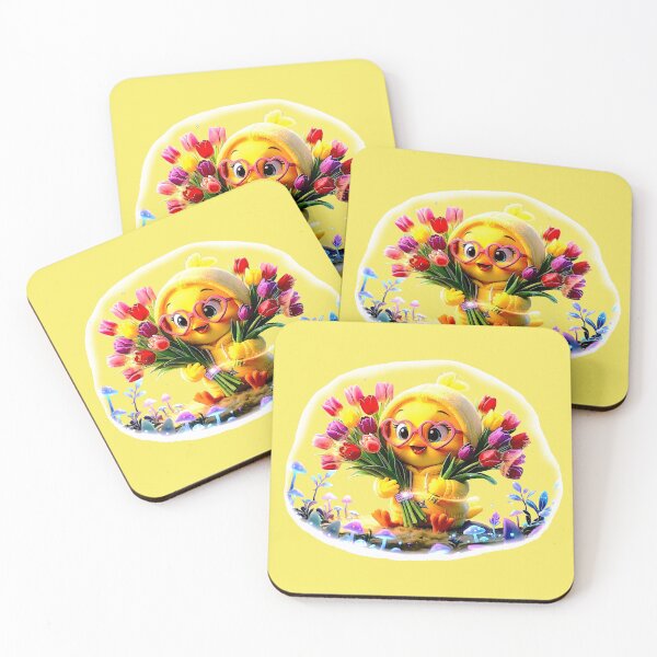 Item preview, Cute Chick Vibes – Adorable Baby Chick Aesthetic Stickers & Kawaii Art Collection designed and sold by Cyber-ART-Studio.
