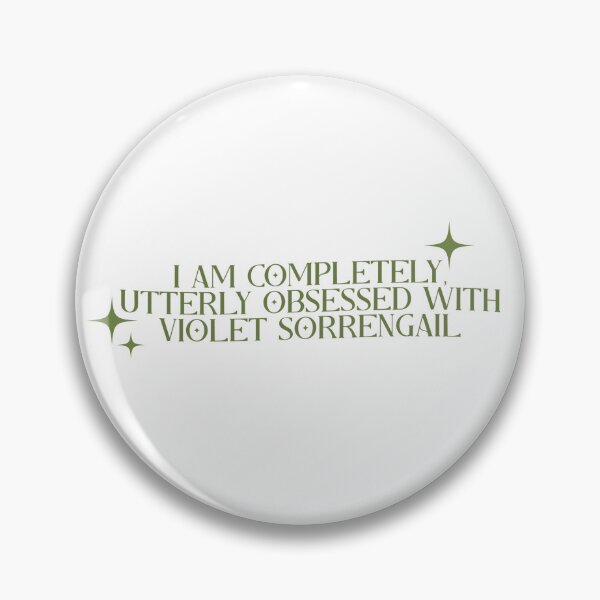 Item preview, i am completely, utterly obsessed with violet sorrengail – fourth wing designed and sold by LiteratiOnline.