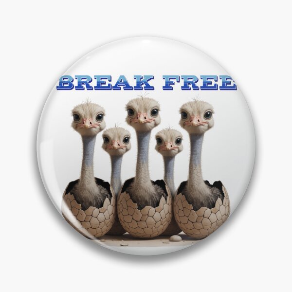 Item preview, Cute Baby Ostriches Hatching designed and sold by JocartyGifts.