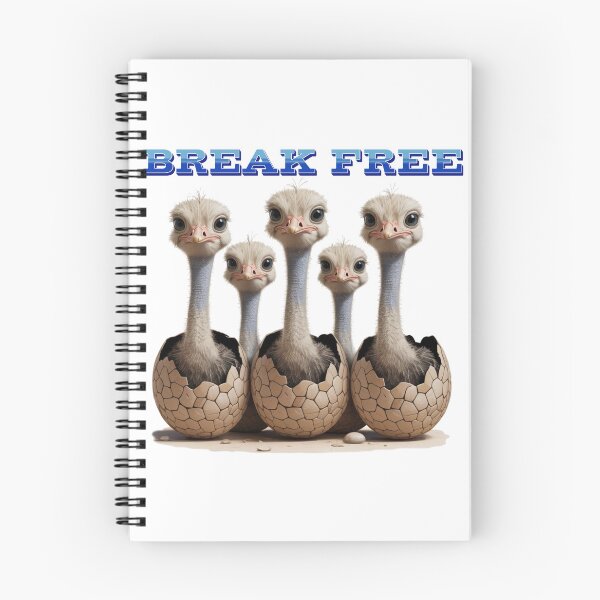 Item preview, Cute Baby Ostriches Hatching designed and sold by JocartyGifts.