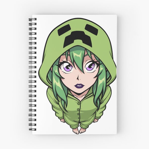 Item preview, Mystic Creeper Hood Anime Girl designed and sold by MainColle.