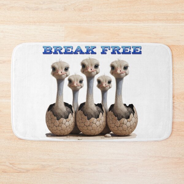 Item preview, Cute Baby Ostriches Hatching designed and sold by JocartyGifts.
