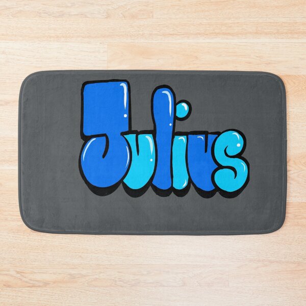 Item preview, Julius Name Personalized Custom Art Graffiti style Bubble Letters designed and sold by Artonmytee.