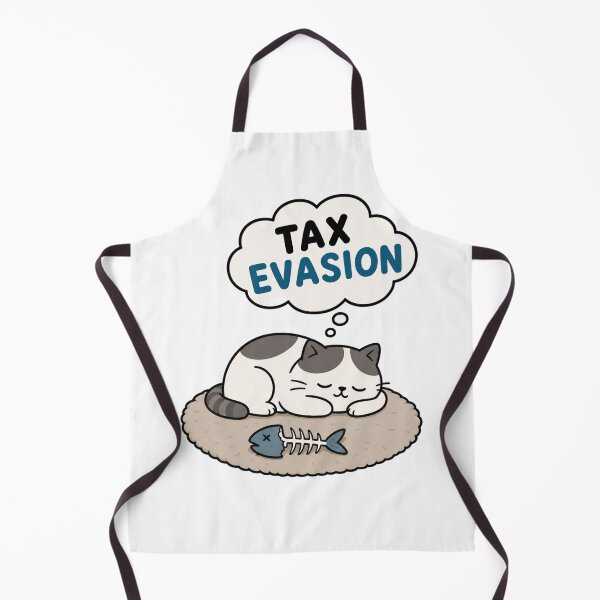 Item preview, A dream of tax evasion. cat designed and sold by vecart34.
