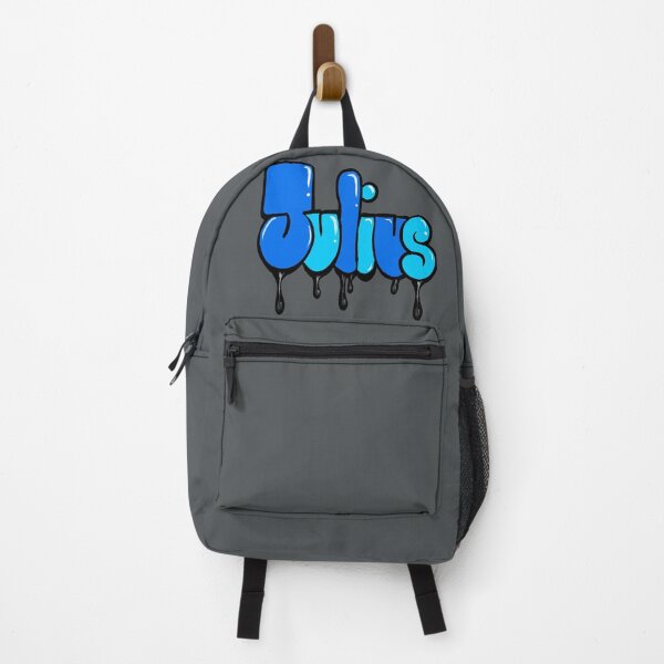Item preview, Julius Name Personalized Custom Art Graffiti style with liquid drips effect Bubble Letters designed and sold by Artonmytee.