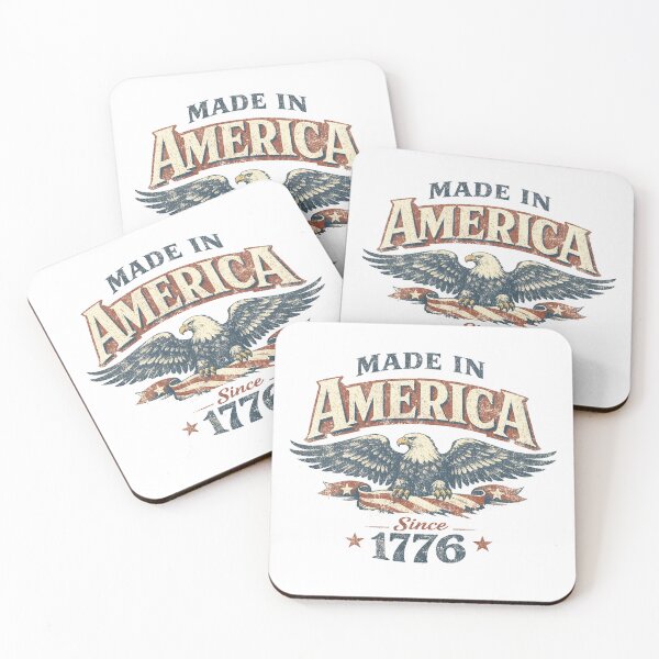 Item preview, America 250 Freedom Eagle Retro Americana Design designed and sold by Boomaroo.