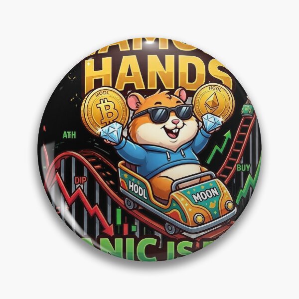 Item preview, Diamond Hands Hamster Crypto Meme Investor Funny Trading T-Shirt Design designed and sold by HAFIZ-DP.