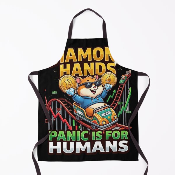 Item preview, Diamond Hands Hamster Crypto Meme Investor Funny Trading T-Shirt Design designed and sold by HAFIZ-DP.
