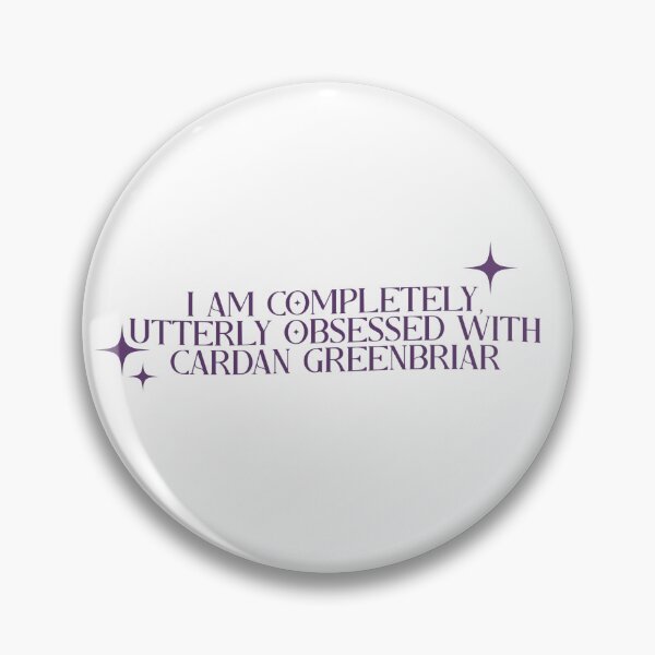 Item preview, i am completely, utterly obsessed with cardan greenbriar – the cruel prince designed and sold by LiteratiOnline.