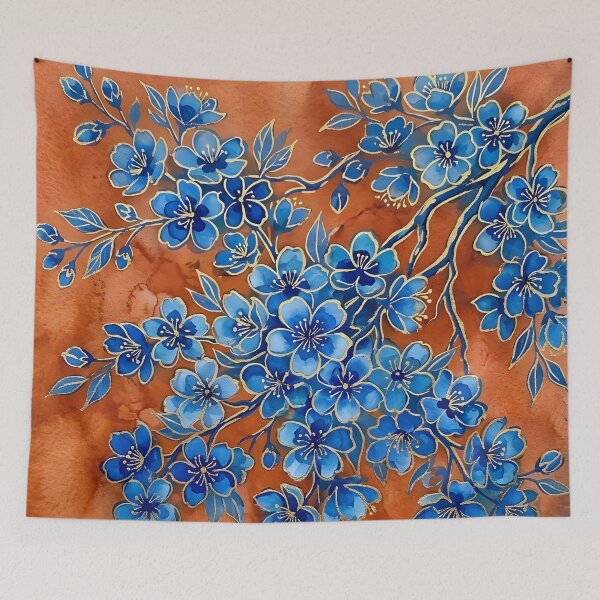 Item preview, Blue Sakura Blossom  designed and sold by GraphicsClub.
