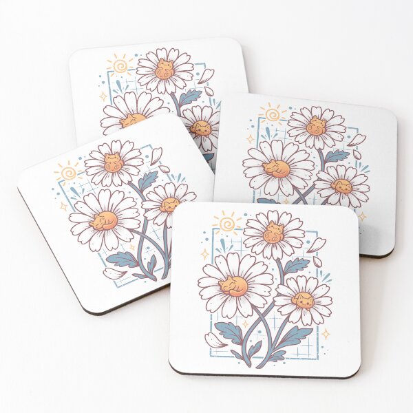 Item preview, Lazy Daisy Cats designed and sold by Snouleaf.