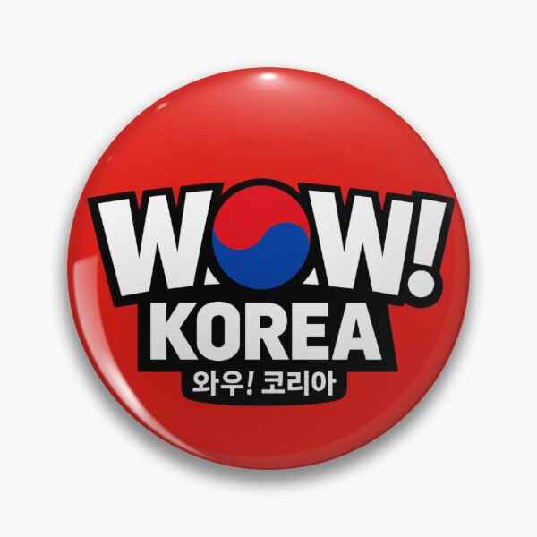 Item preview, WOW! Korea – Bold Korean Culture Design with Hangul designed and sold by mycreastyle.
