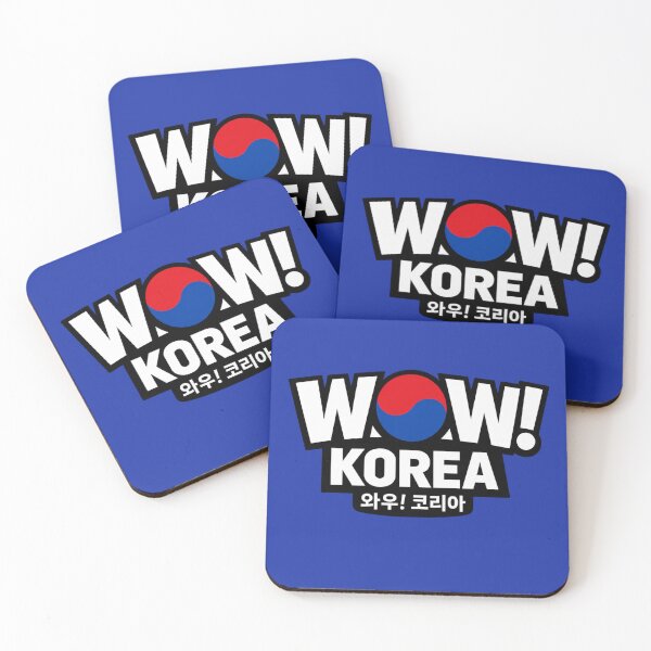 Item preview, WOW! Korea – Bold Korean Culture Design with Hangul designed and sold by mycreastyle.