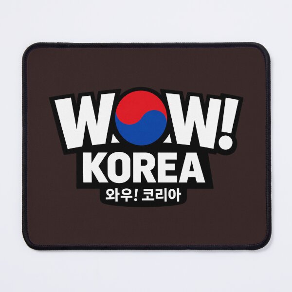 Item preview, WOW! Korea – Bold Korean Culture Design with Hangul designed and sold by mycreastyle.