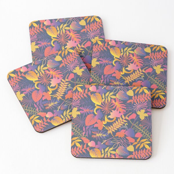 Item preview, Floral abstract gradient designed and sold by alienrabbit.