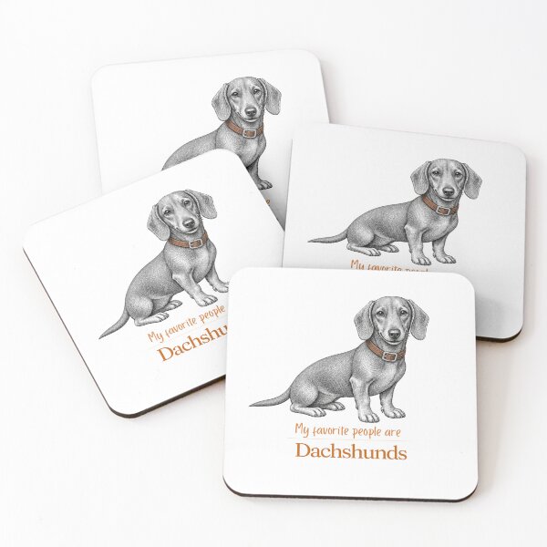 Artikelvorschau, Meine Lieblingsmenschen sind Dackel | Geschenk für Dackel-Mama und -Papa | Dackel-Weihnachtsgeschenk | Geburtstagsgeschenk | Dackel-Shirt, Tasse, Aufkleber entworfen und verkauft von The Frog.