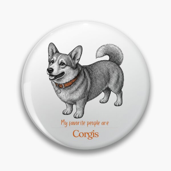 Artikelvorschau, Meine Lieblingsmenschen sind Corgis | Geschenk für Corgi-Mama und -Papa | Weihnachtsgeschenk für Corgis | Geburtstagsgeschenk für Corgis | T-Shirt- und Tassenaufkleber mit Welsh-Corgi-Motiv entworfen und verkauft von The Frog.