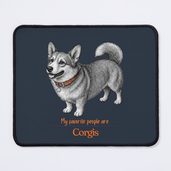 Item preview, My Favorite People Are Corgis | Corgi Mom Dad Gift | Corgi Christmas Gift | Corgi Birthday Gift | Welsh Corgi Shirt Mug Sticker designed and sold by The Frog.