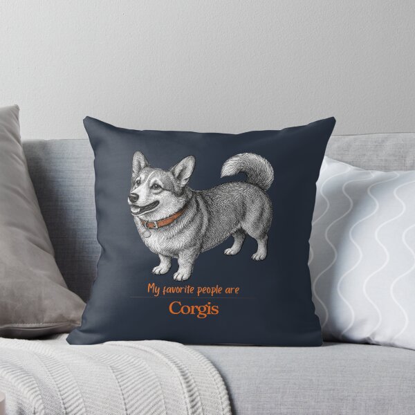 Item preview, My Favorite People Are Corgis | Corgi Mom Dad Gift | Corgi Christmas Gift | Corgi Birthday Gift | Welsh Corgi Shirt Mug Sticker designed and sold by The Frog.