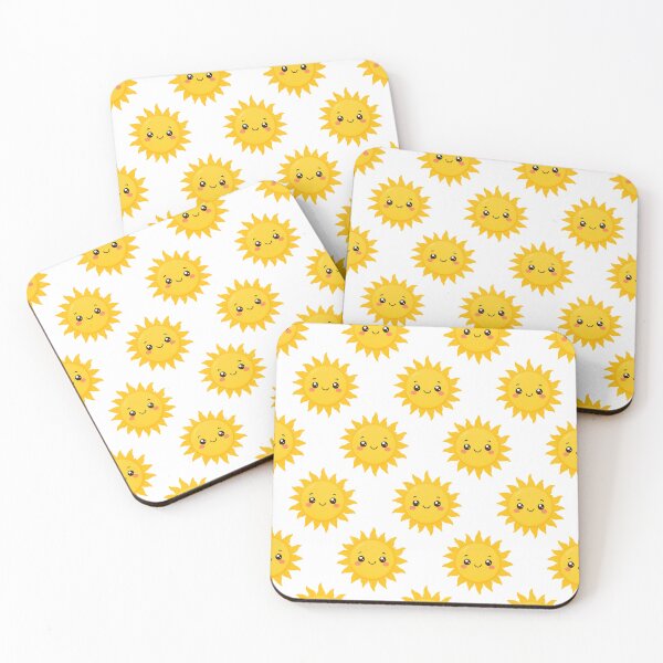 Item preview, Cute Sun Pattern – Adorable Kawaii Sun Seamless Design designed and sold by Seculinator.