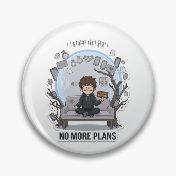 Item preview, No More Plans designed and sold by IntrovertEngineer11.