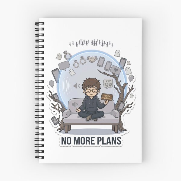 Item preview, No More Plans designed and sold by IntrovertEngineer11.