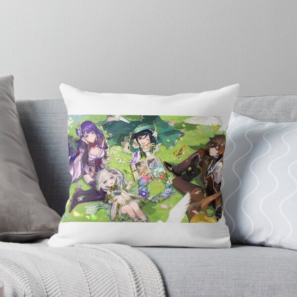Item preview, Venti, Nahida, Zhongli and Shogun Raiden designed and sold by Lauwuuh.