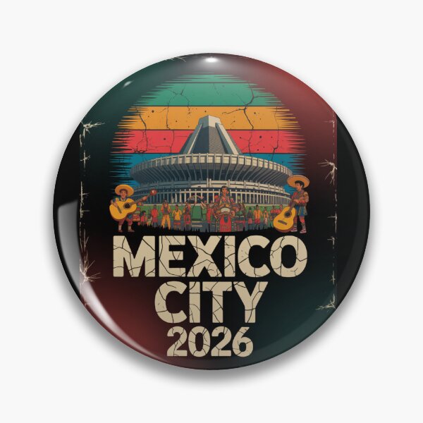 Item preview, Mexico City 2026 Azteca Stadium Pyramid Mariachi V19 designed and sold by DarylWelsh2024.