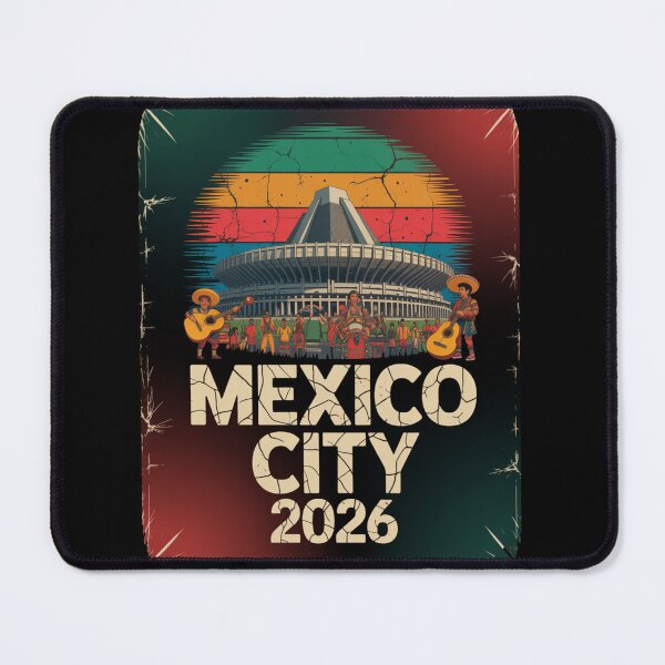 Item preview, Mexico City 2026 Azteca Stadium Pyramid Mariachi V19 designed and sold by DarylWelsh2024.