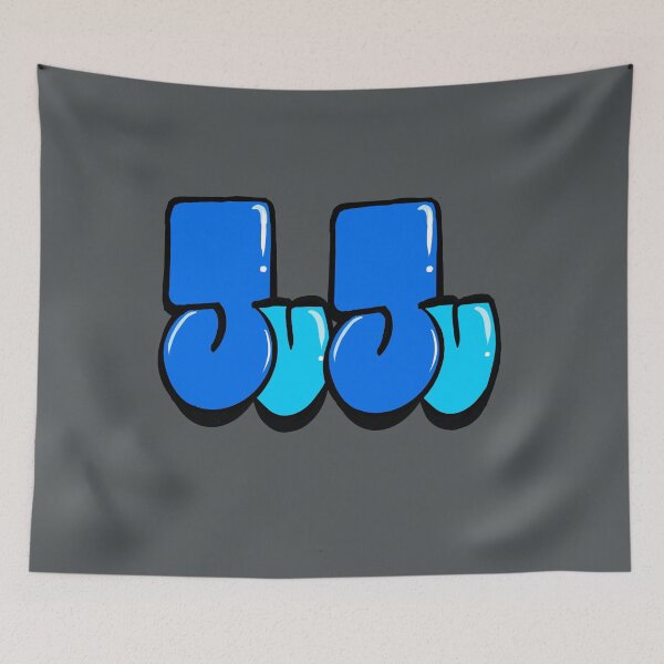 Item preview, Juju Name Personalized Custom Art Graffiti style Bubble Letters designed and sold by Artonmytee.