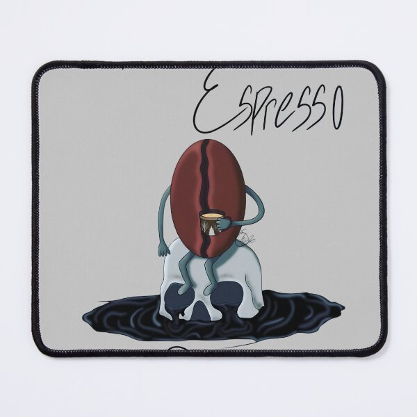 Item preview, Depresso Espresso Bean Funny Goth Coffee designed and sold by EchoMyriadArt.