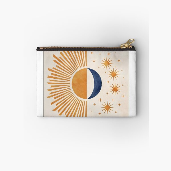 Item preview, Minimalist Sun Moon Abstract Illustration designed and sold by LazyGeniusArt.