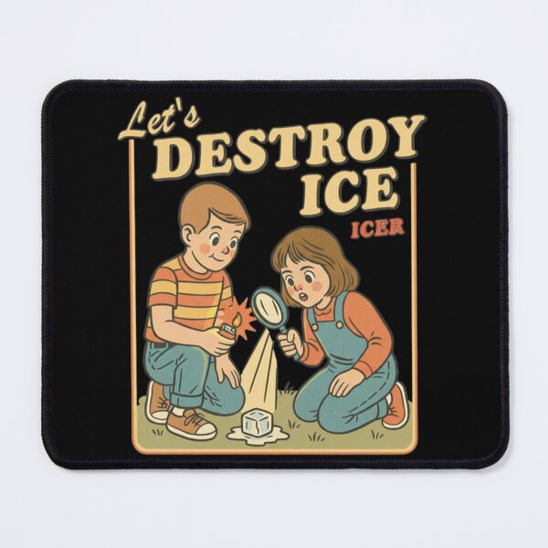 Item preview, Let's Destroy Ice, Fuck ICE, Subtle Abolish ICE, Pro Immigration Ally, Human Rights Anti Trump designed and sold by VerdieKautz.