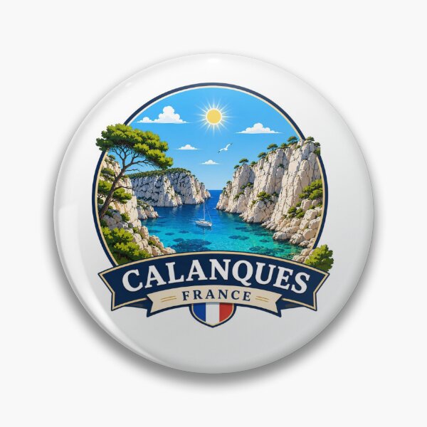 Item preview, Calanques, France - Mediterranean Cliffs designed and sold by Myra365Art.