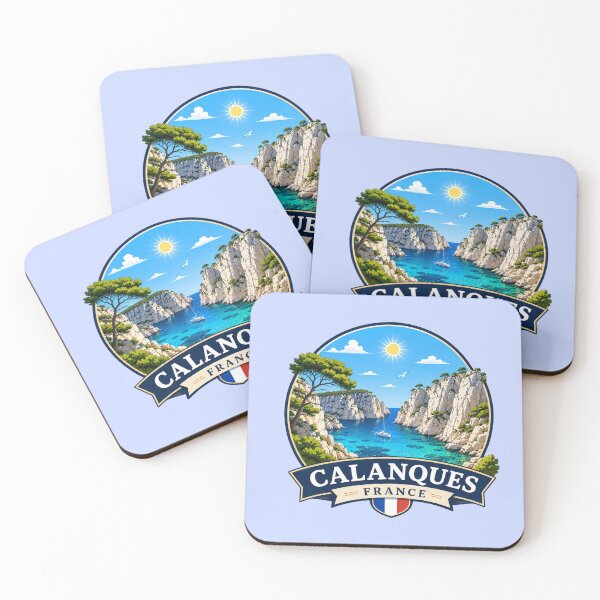 Item preview, Calanques, France - Mediterranean Cliffs designed and sold by Myra365Art.