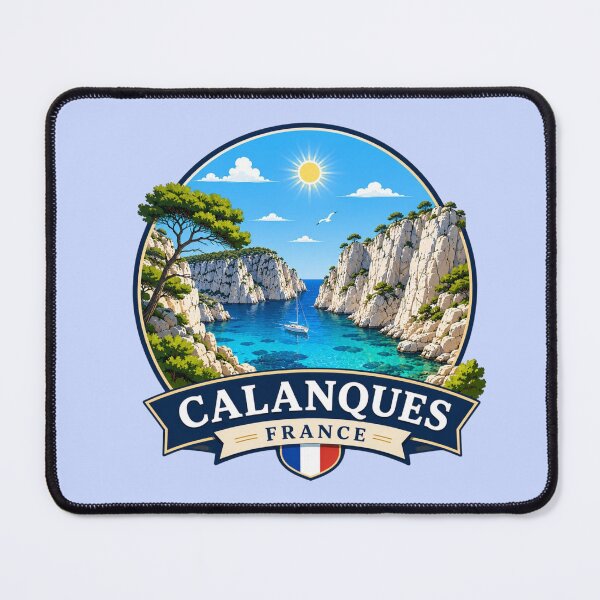 Item preview, Calanques, France - Mediterranean Cliffs designed and sold by Myra365Art.