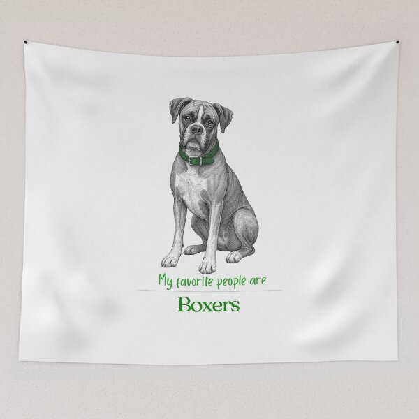 Item preview, My Favorite People Are Boxers | Boxer Mom Dad Gift | Boxer Christmas Gift | Boxer Birthday Gift | Shirt Mug Sticker designed and sold by The Frog.