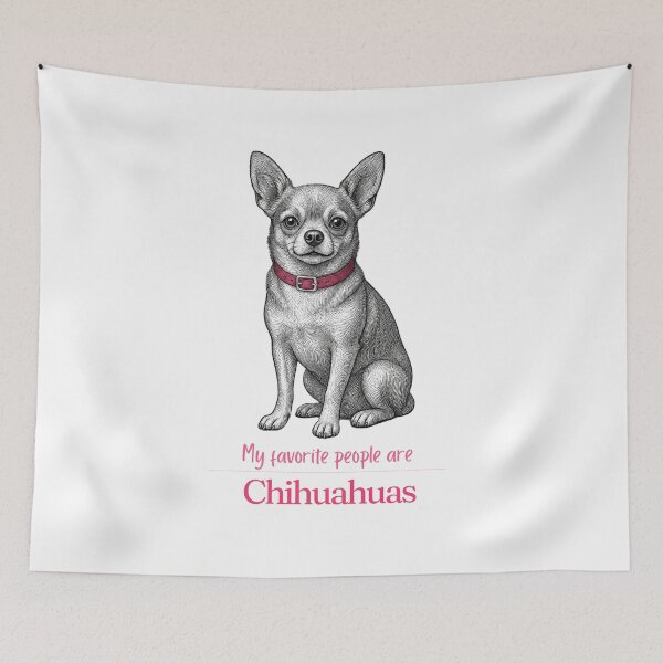 Item preview, My Favorite People Are Chihuahuas | Chihuahua Mom Dad Gift | Chihuahua Christmas Gift | Birthday Gift | Small Dog Shirt Mug Sticker designed and sold by The Frog.