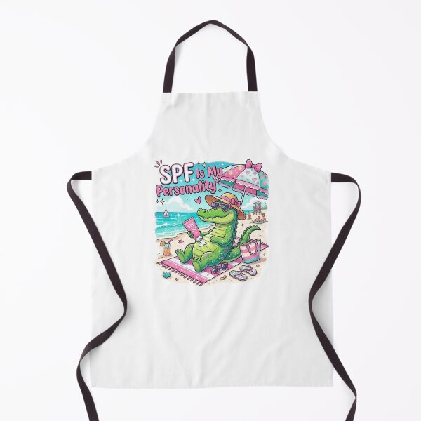 Item preview, SPF Is My Personality Shirt Funny Crocodile Beach Sunscreen designed and sold by Yellowriversss.