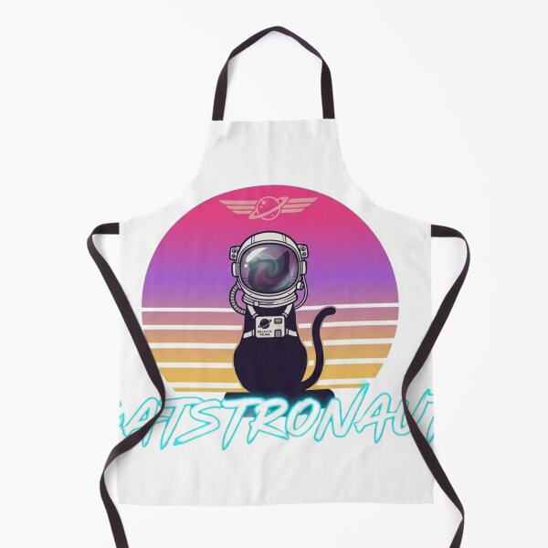 Item preview, Retro Catstronaut Synthwave Aesthetic - 80s Space Cat designed and sold by Carrinho21.
