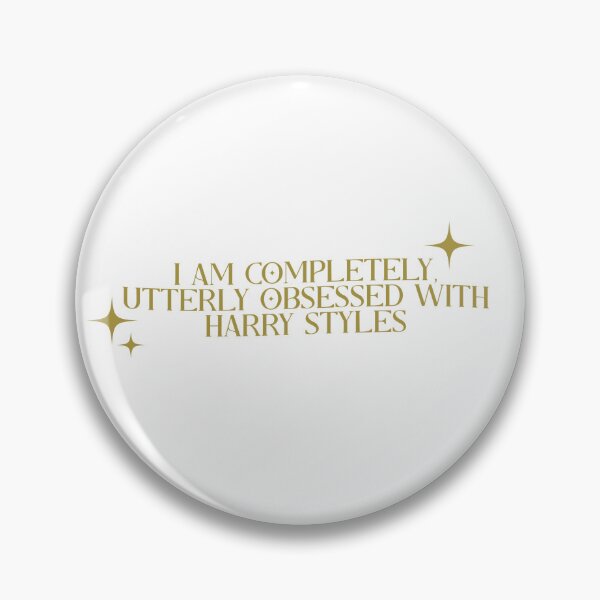 Item preview, i am completely, utterly obsessed with harry styles designed and sold by LiteratiOnline.