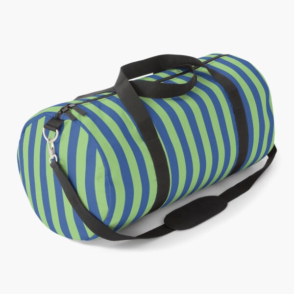 Item preview, Green and blue Vertical Stripes Pattern | Minimalist Seamless Stripe Design designed and sold by Ihca.