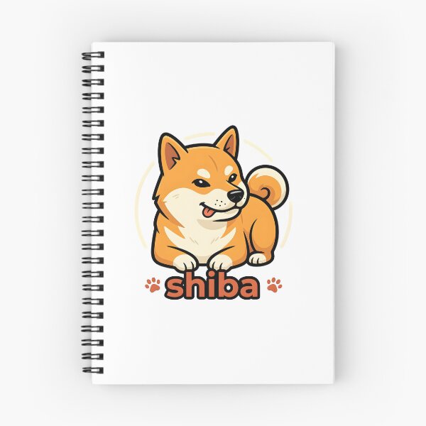 Item preview, Cute Shiba Inu Dog Puppy Cartoon Illustration designed and sold by Smoking_Animals .