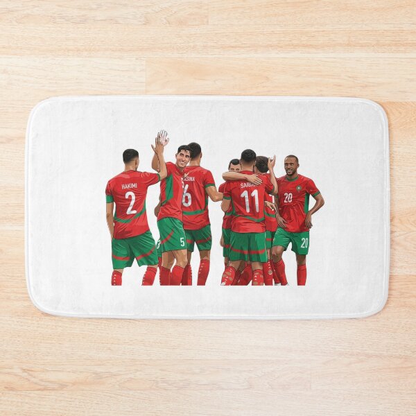 Item preview, Morocco National Football Team designed and sold by shoppypod.