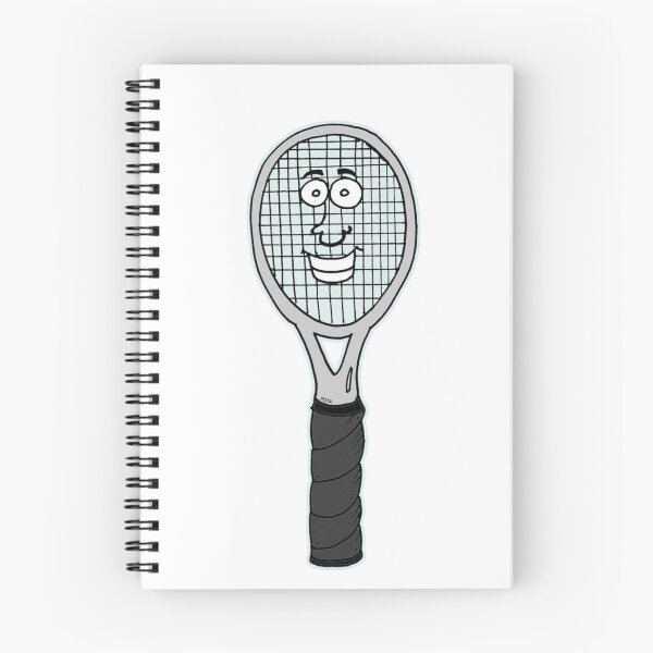 Item preview, Funny Tennis Racket Smiley Face Cute Sports Pun Meme designed and sold by MyxaART.