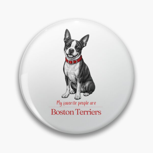 Item preview, My Favorite People Are Boston Terriers | Boston Mom Dad Gift | Boston Terrier Christmas Gift | Birthday Gift | Tuxedo Dog Shirt Mug designed and sold by The Frog.
