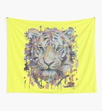 Kitten tiger Wall Tapestry