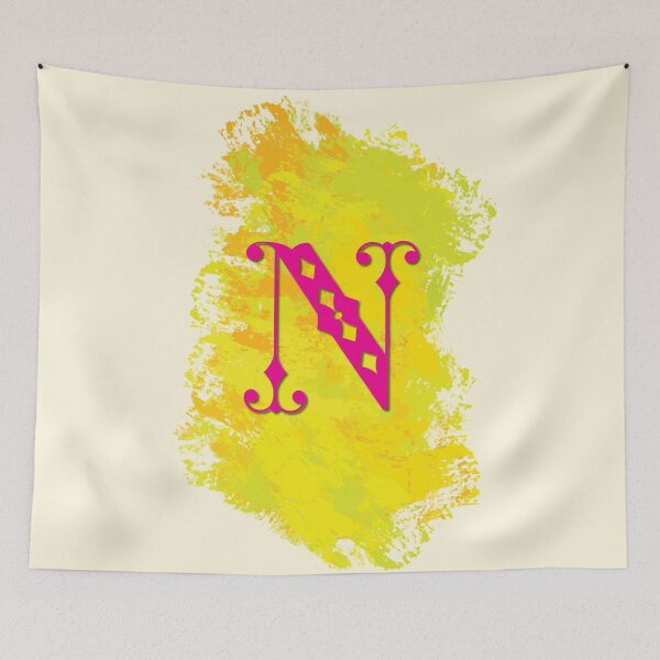 Item preview, N Letter, The Letter N designed and sold by CharlottePlaceArt.