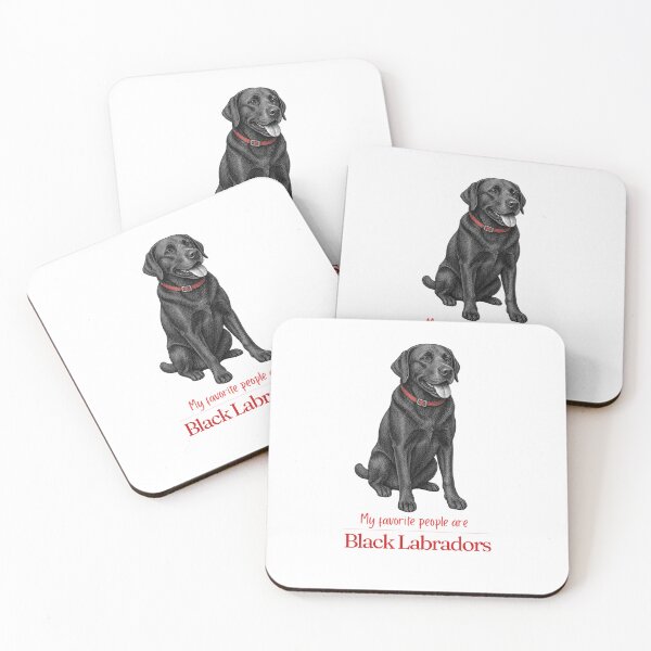 Item preview, My Favorite People Are Black Labradors | Black Lab Mom Dad Gift | Black Lab Christmas Gift | Birthday Gift | Shirt Mug Sticker designed and sold by The Frog.